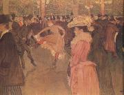 Henri  Toulouse-Lautrec Dance at the Moulin Rouge (nn03) oil painting reproduction